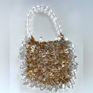 Clear Crystal Mini Purse
